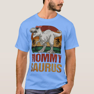 Mommysaurus T Rex Dinosaur Mummy Saurus Vintage T-Shirt