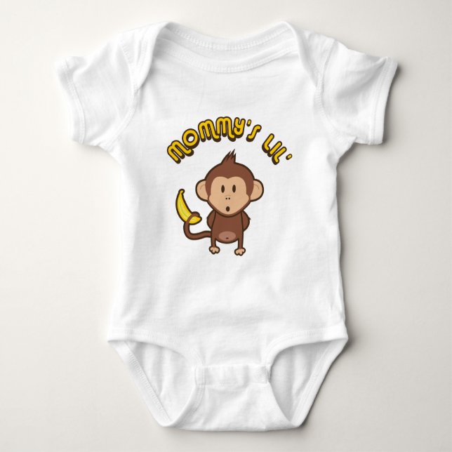 MommysLilMonkey Baby Bodysuit (Front)