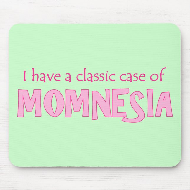 Momnesia Mouse Pad (Front)