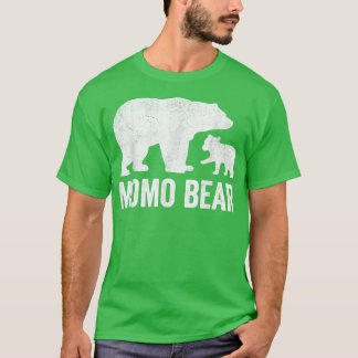 Momo Bear Mothers Day Grandmom Shirts, Funny Cub K T-Shirt