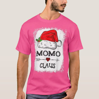 Momo Claus Christmas Light Pajama Family Matching  T-Shirt