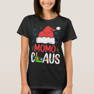 Momo Claus Christmas Pajama Family Matching Xmas T-Shirt