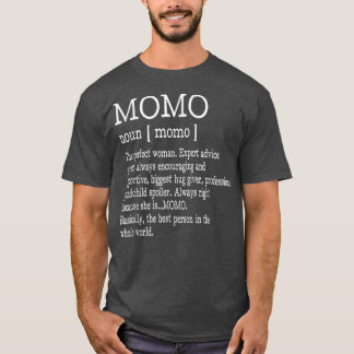 Momo Definition Grandma Mother Day Gifts Women T-Shirt