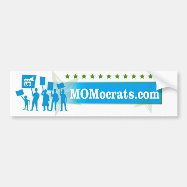 MOMocrats Bumper Sticker (Front)