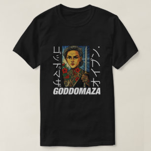 MOMOKO HEAD COLOR WITH YAKUZA TATS BLACK MEN TEE