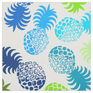 Momona Hawaiian Tropical Pineapple Fabric