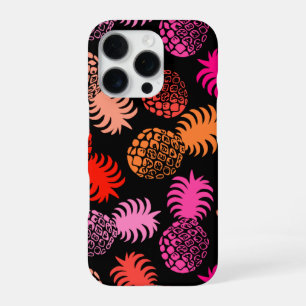 Momona Hawaiian Tropical Pineapple Pink iPhone 16 Pro Case