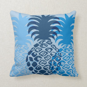 Momona Pineapple Hawaiian Tropical Reversible Cushion