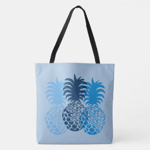 Momona Pineapple Tropical Trio Hawaiian Beach Bag