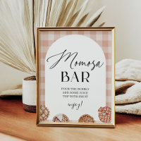 Momosa Bar Little Cutie Pie Baby Shower Party