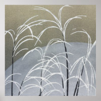 Momoyogusa Flowers Vintage Japanese Poster