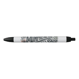 Mompreneur Themed Black Ink Pen