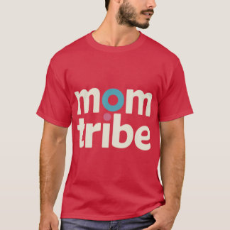 Momribehe tribe of moms funny boy vintage T-Shirt