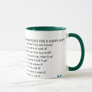 MOM'S 10 COMMANDMENTS 15 oz. Mug