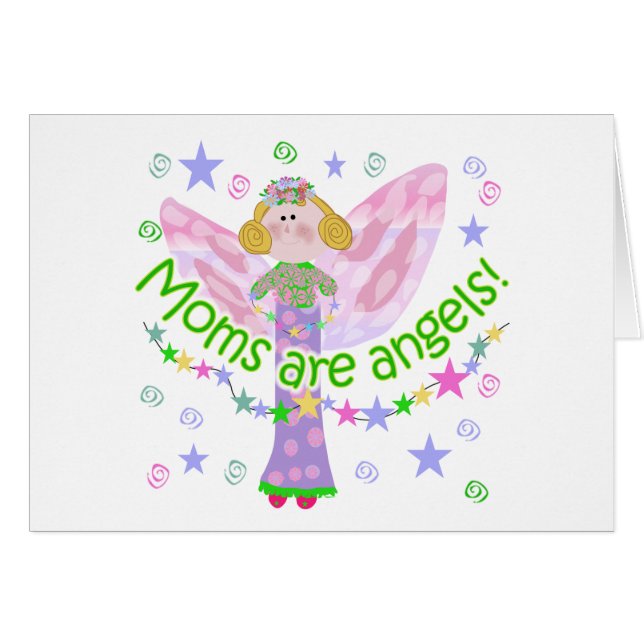 Moms Are Angels (Front Horizontal)