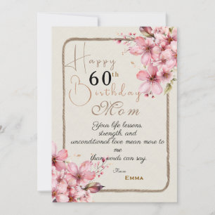 Moms' birthday card