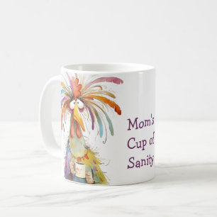 Mom's Cup of Sanity Mother's Day Funny Mug