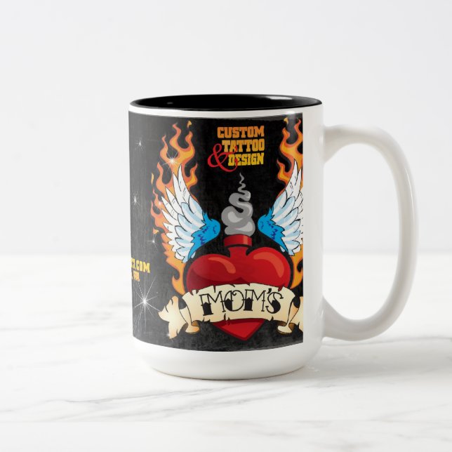 MOM'S Custom Tattoo MUG (Right)