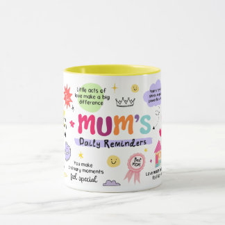 Moms Daily Reminder Mug