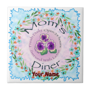 Moms Diner Tile