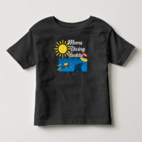 Moms Diving Buddy Design - Toddler Fine Jersey T-S