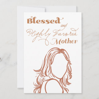 Moms Elegant Stationery Card