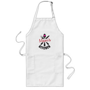Mom's Kitchen Long Apron