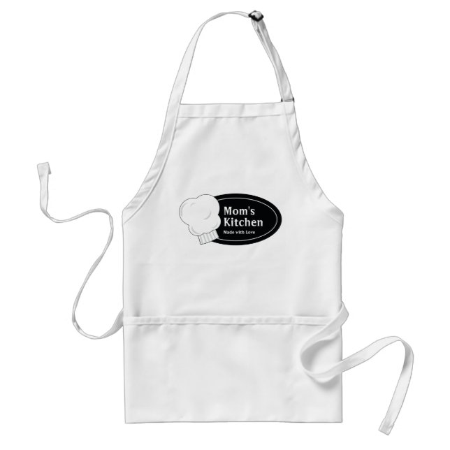 Moms Kitchen Made With Love Standard Apron (Front)