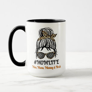 Mom's Life Mom, Mama, Mommy, Bruh Mug