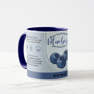 Mom's World Class Blueberry Love Jam Mug