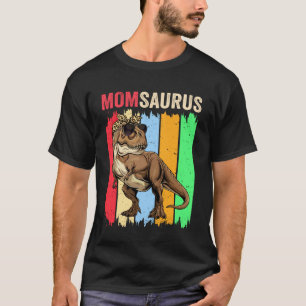 Momsaurus T-Rex Dinosaur Mama Saurus Family Matchi T-Shirt