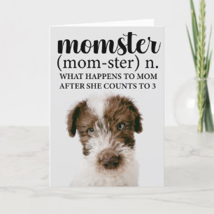 Momster...Best Mum Personalised Mother's Day Card