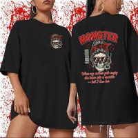 MOMSTER Funny Mom Skull T-Shirt,Angry Mom Monster