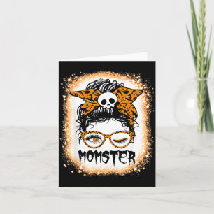 Momster Funny Mum Halloween Costume Party Gift Card