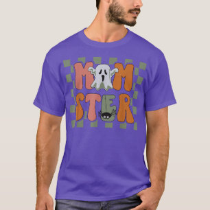 Momster Groovy Halloween Spooky Funny Monster Boo T-Shirt