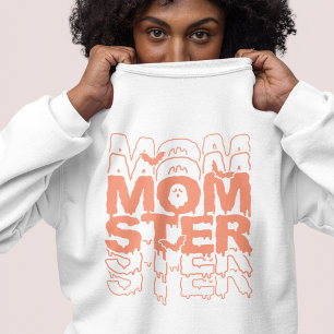 Momster Halloween Mum Funny Fall Sweatshirt