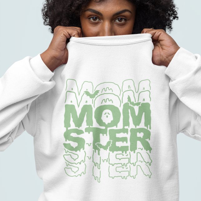 Momster Halloween Mum Funny Fall Sweatshirt (Creator Uploaded)