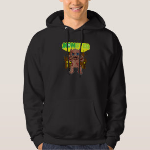 Momster Monster Mum Scary Halloween Mummy Creepy C Hoodie
