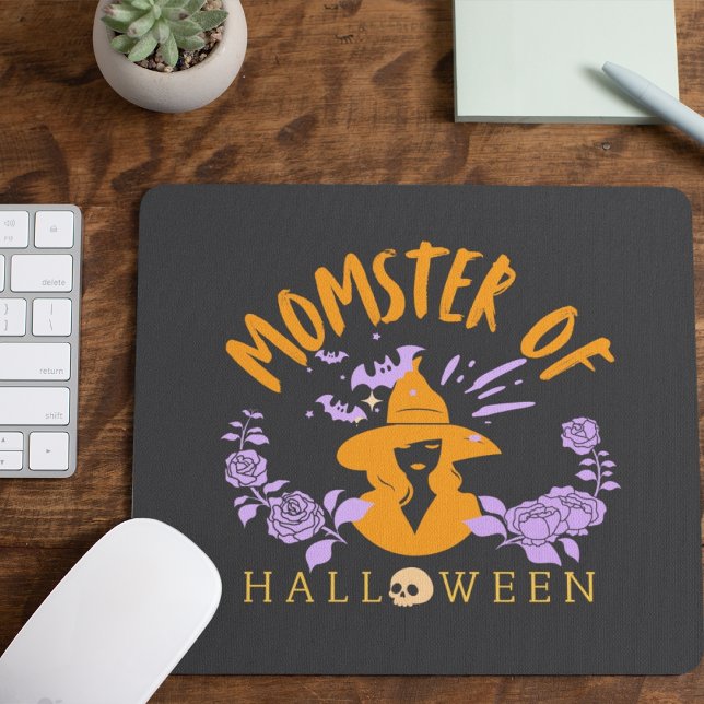 Momster of Halloween Mouse Pad (Momster of Halloween Mousepad Cover from The Beekeeper Store)