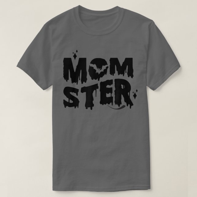 Momster Spooky Season Cute Halloween  T-Shirt (Design Front)