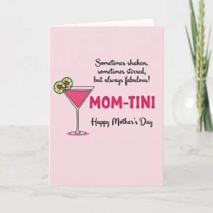 Momtini Fabulous Mothers Day Card