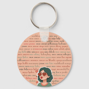 Mon Amour Key Ring