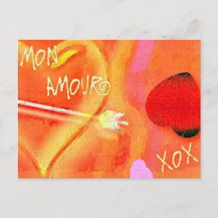 Mon Amour Postcard