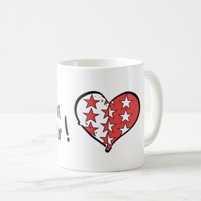 Mon canton préféré Valais Coffee Mug (Front Right)