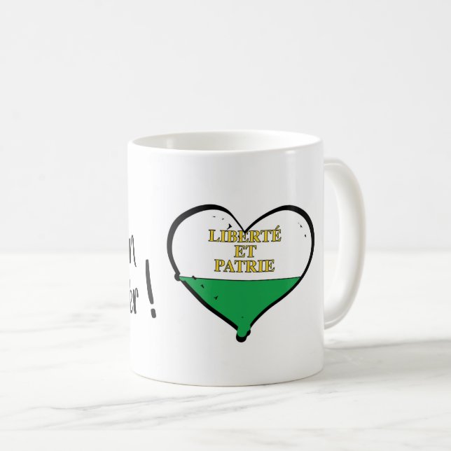 Mon canton préféré Vaud Coffee Mug (Front Right)