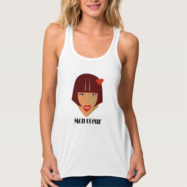 Mon Coeur Singlet (Front)