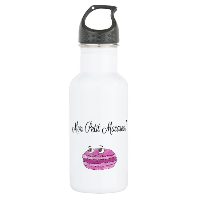 Mon Petit Macaron 532 Ml Water Bottle (Front)