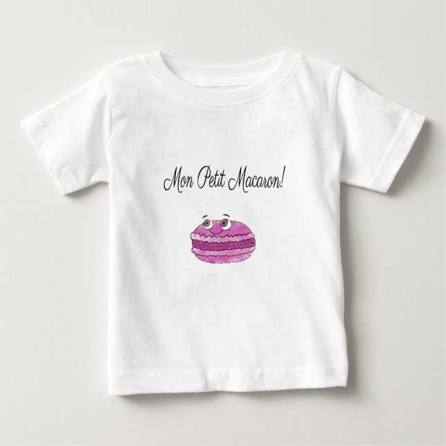 Mon Petit Macaron Baby T-Shirt (Front)