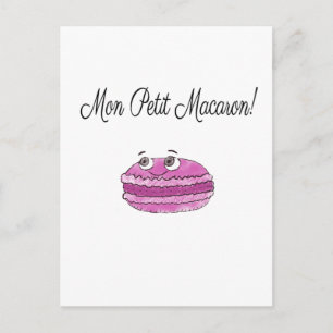 Mon Petit Macaron Postcard