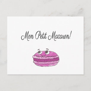 Mon Petit Macaron Postcard
